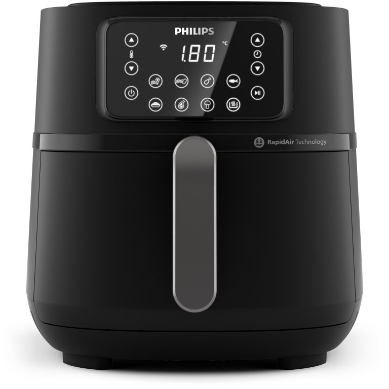 Philips HD9285/93 XXL Connected + bakvorm Airfryer Zwart