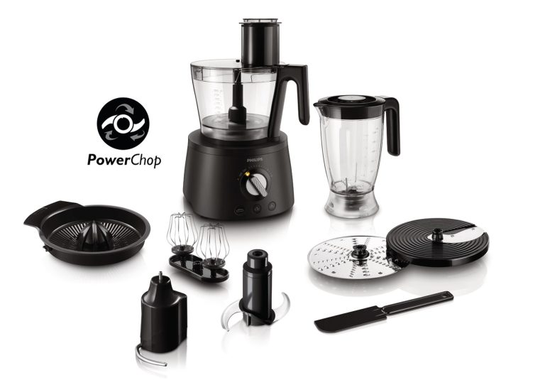 Philips HR7776/90 Foodprocessor Zwart