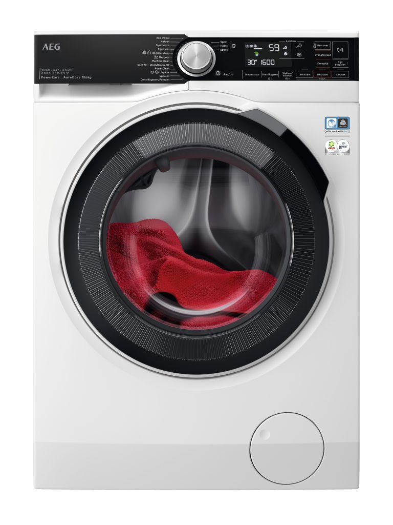 AEG LWR8716AD6 Was-droogcombinatie Wit