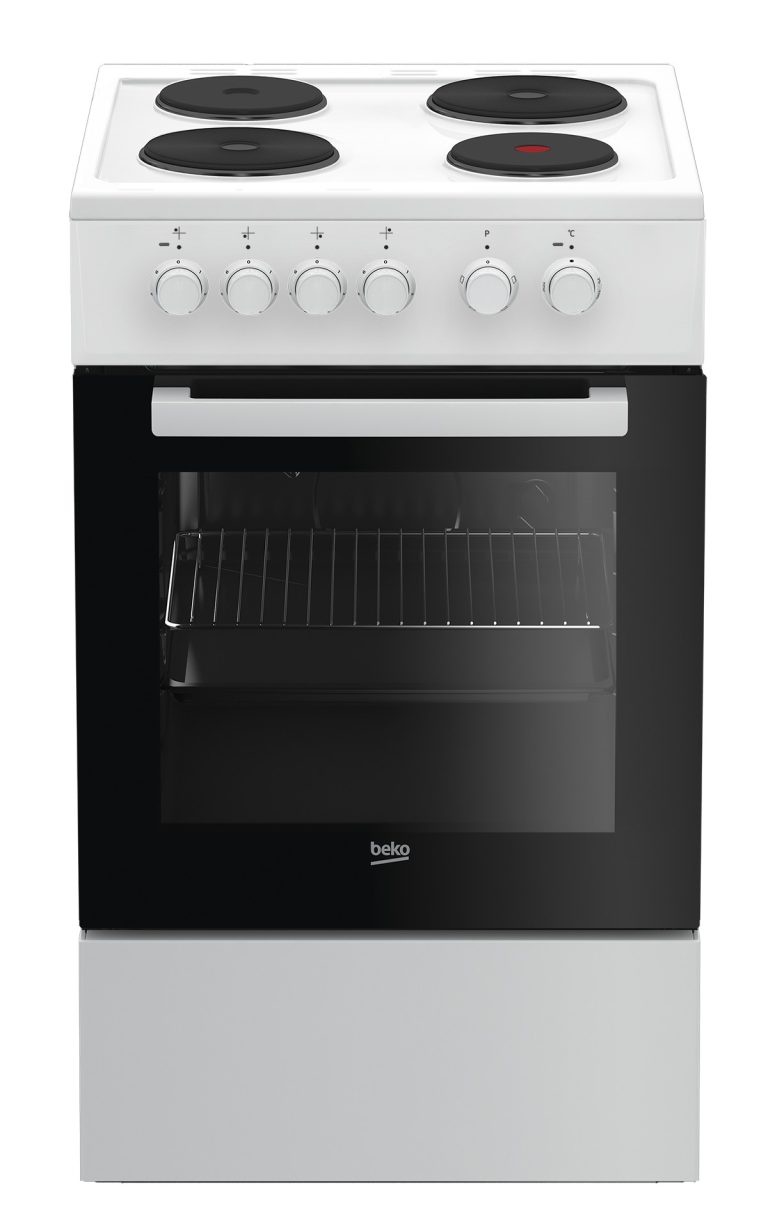 Beko FSS56000GW Elektrisch fornuis Zwart