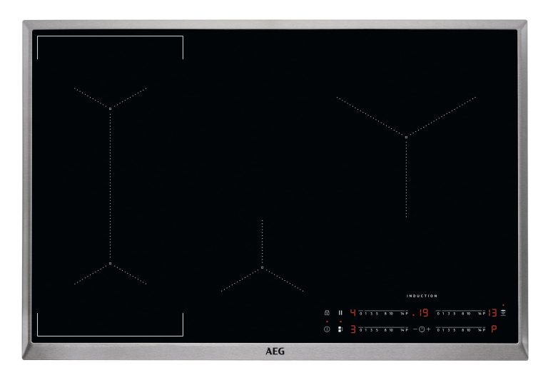 AEG IKE84441XB Inductie inbouwkookplaat Zwart