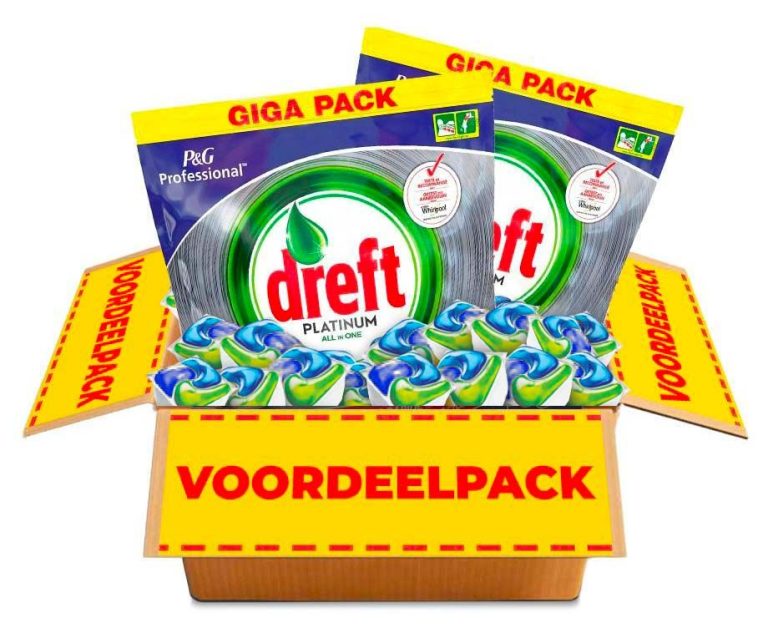 Dreft All-in-1 Platinum Vaatwastabs Regular