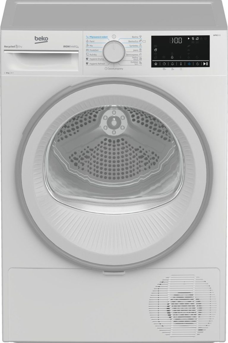 Beko B3T6823WS2 – SteamCure Selective Line Warmtepompdroger Wit