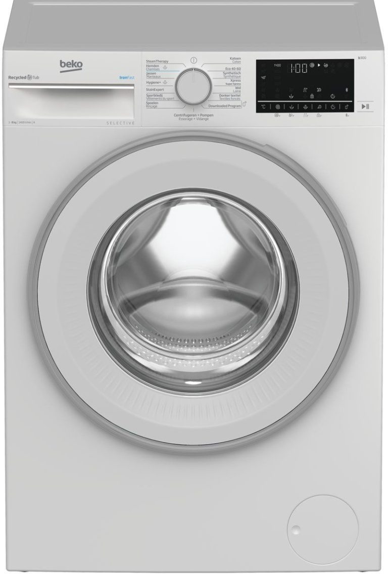 Beko B3WT5841WS2 – IronFast Selective Line Wasmachine Wit