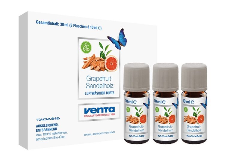 Venta Bio-Grapefruit-Sandelhout 3×10 ml-vak Klimaat accessoire