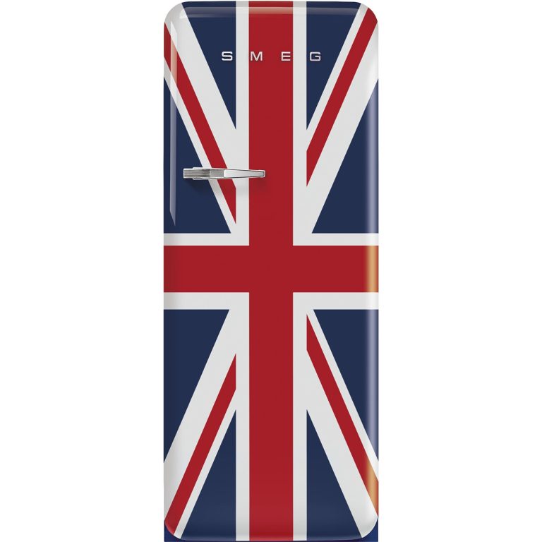 Smeg FAB28RDUJ5 Union Jack Koelkast met vriesvak Blauw