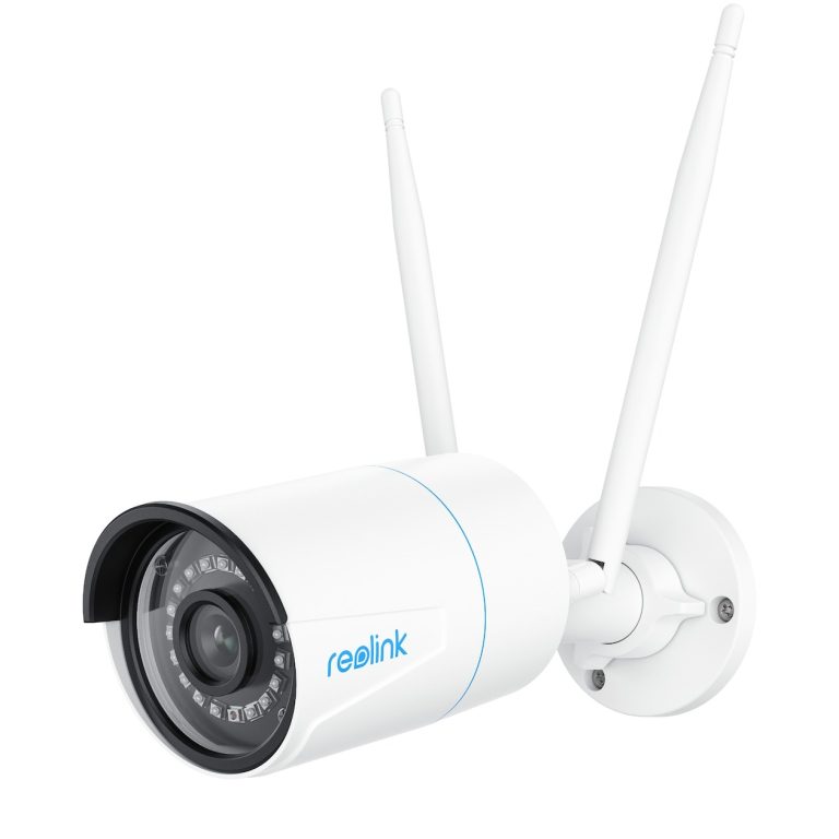 Reolink W320 5MP beveiligingscamera voor buiten, 2.4/5GHz wifi, slimme detectie,30 meter nachtzicht IP-camera Wit