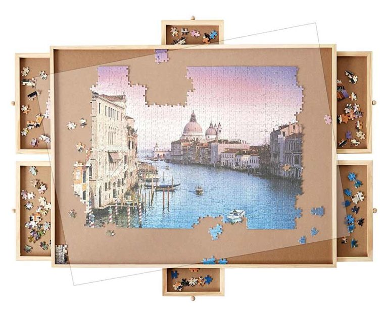 Houten Puzzeltafel