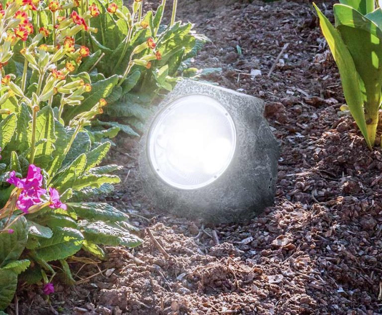 Solar Steenlamp Onopvallende Verlichting