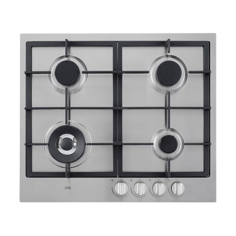 Etna KG959RVSA Gas inbouwkookplaat Grijs
