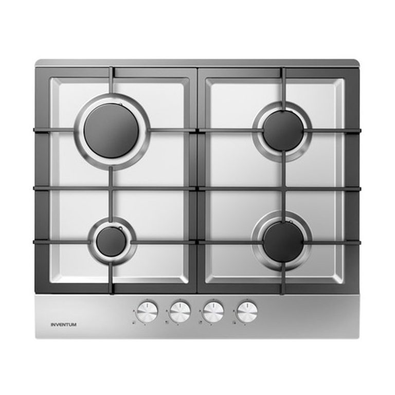 Inventum IKG6023G Gas inbouwkookplaat Zwart