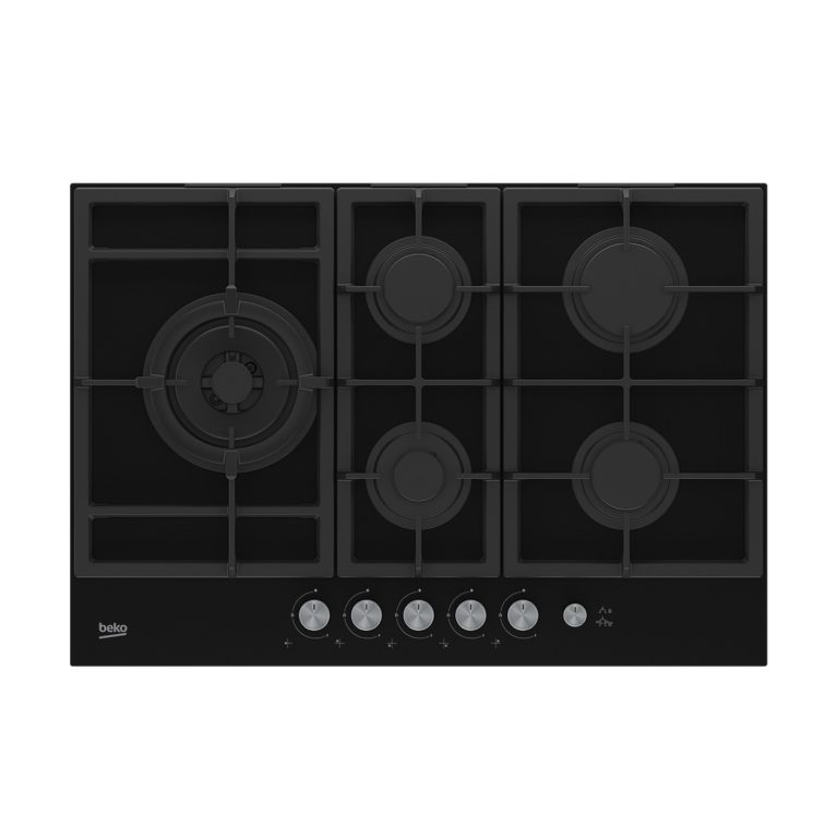 Beko HILL75235SNL Gas inbouwkookplaat Zwart