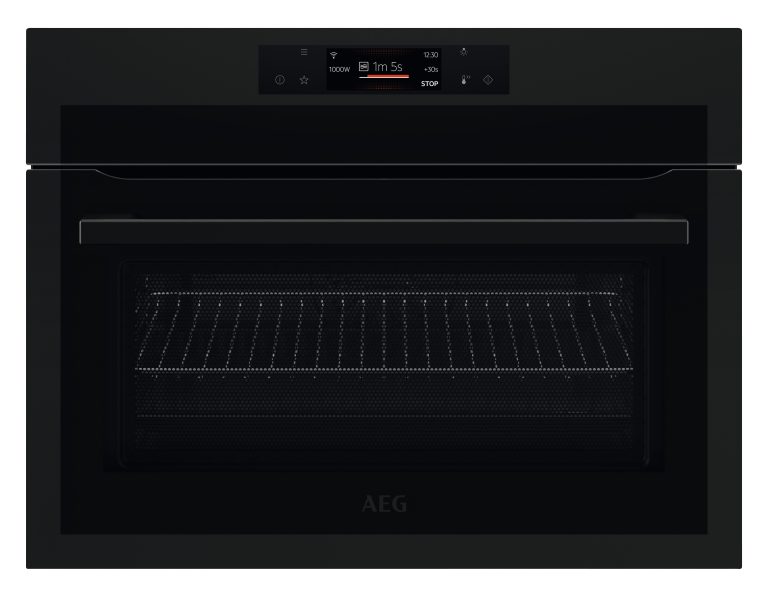 AEG KME768080T Inbouw oven met magnetron Zwart