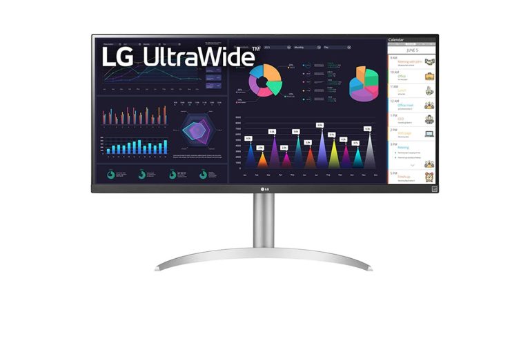 LG UltraWide 34WQ650-W Monitor Grijs