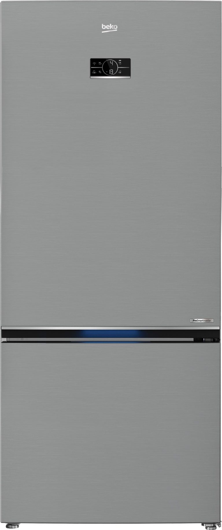 Beko B7RCNE595ZXPW Koel-vriescombinatie Grijs