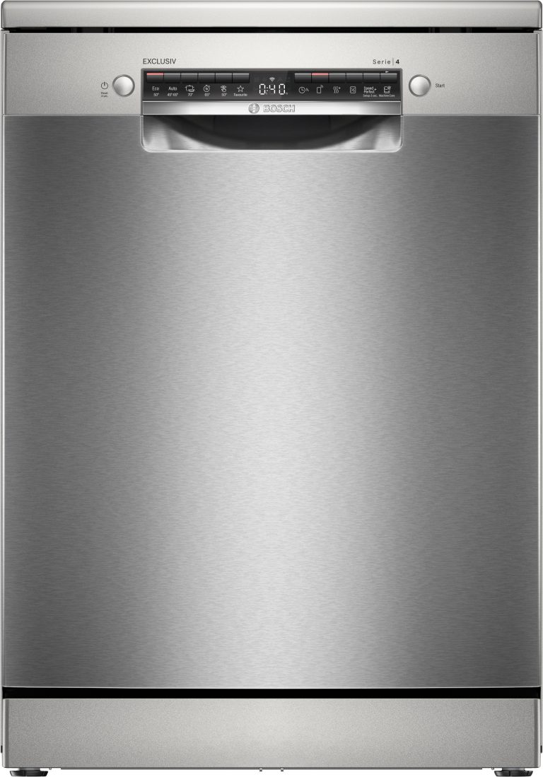 Bosch SMS4ELI08E EXCLUSIV Vrijstaande vaatwasser Grijs