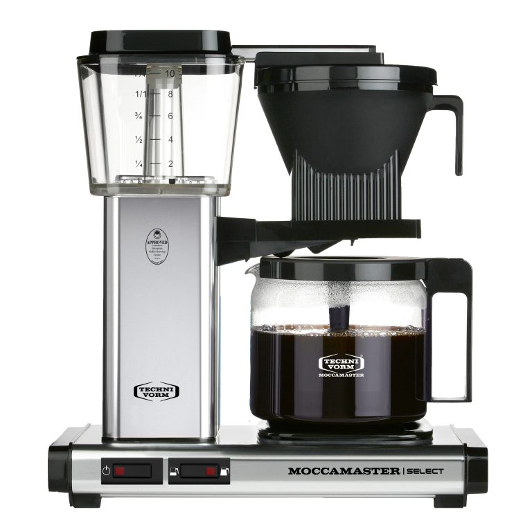 Moccamaster KBG SELECT Koffiefilter apparaat Zilver