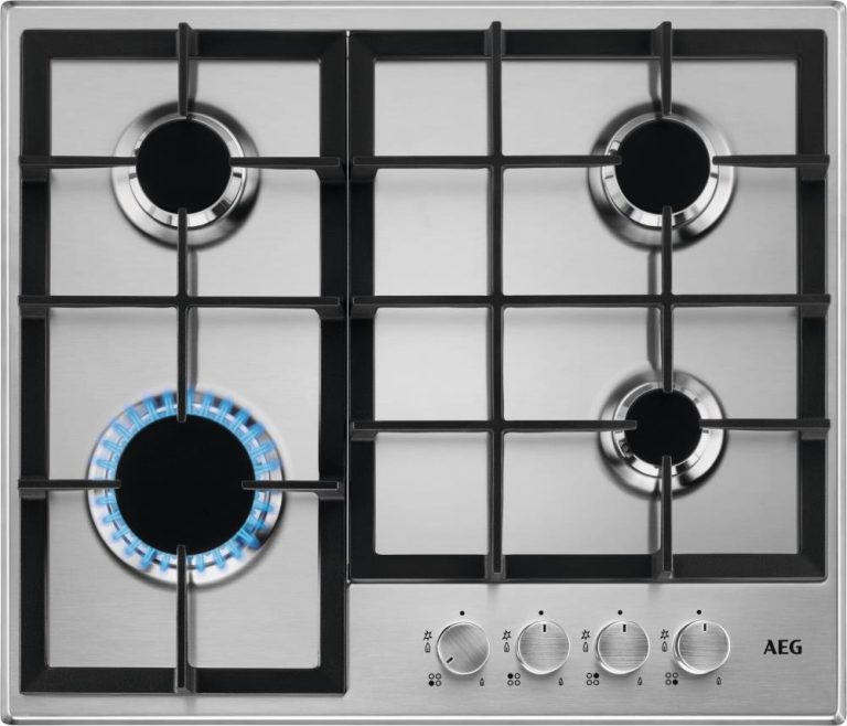AEG HGB64200SM Gas inbouwkookplaat Grijs