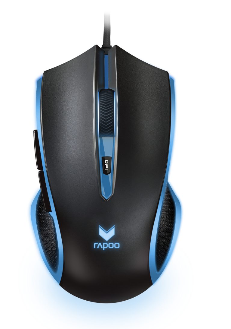 Rapoo V20S Gaming Optical Mouse Muis Zwart
