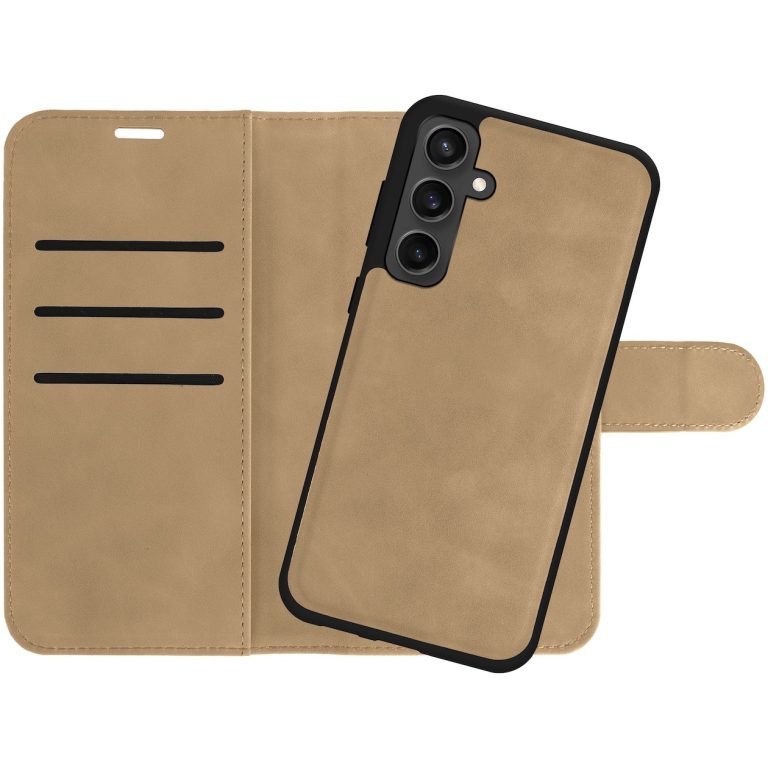 Just in Case Wallet Case 2 in 1 voor Samsung A15 4G/5G Telefoonhoesje Bruin