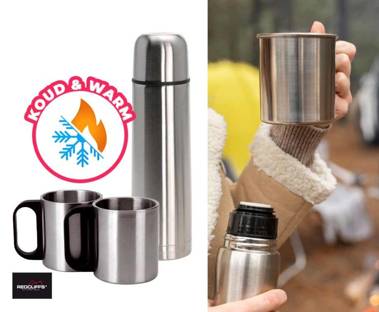 Redcliffs Thermosfles Met 2 Bekers