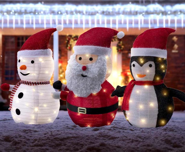 Lichtgevende Kerstpop 68 cm