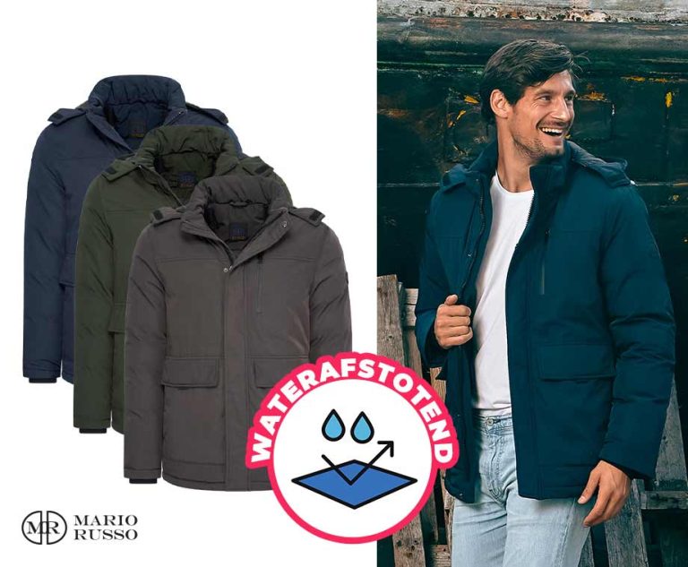 Mario Russo Waterafstotende Parka Arctic