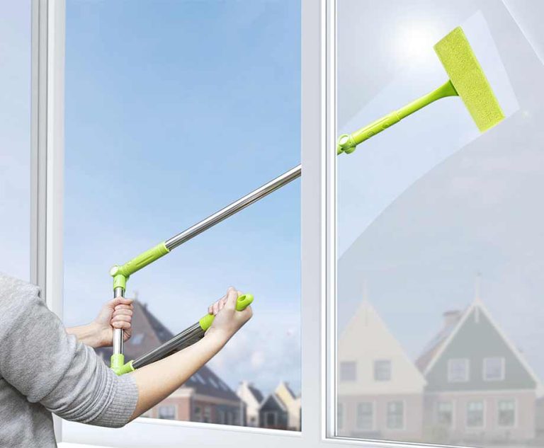 Lange Raamwisser Met Vouwbare Steel