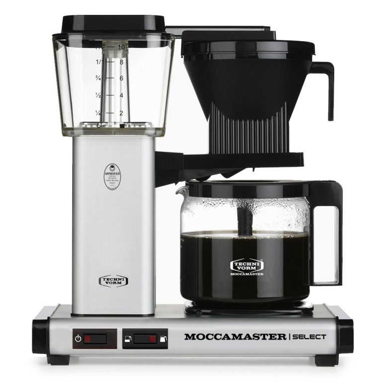 Moccamaster KBG SELECT Koffiefilter apparaat Grijs