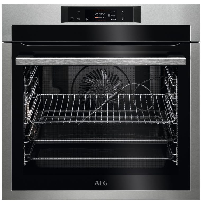 AEG BPE742380M Inbouw oven Grijs