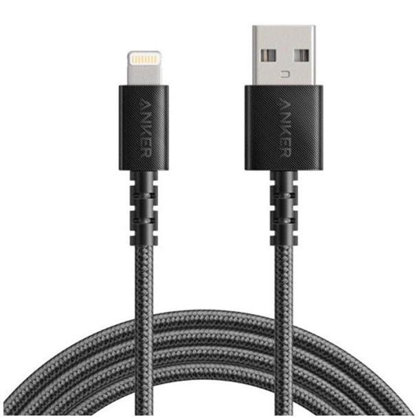 Anker Anker PowerLine Select+ USB Cable with Lightning connector 1.8M Oplader Zwart