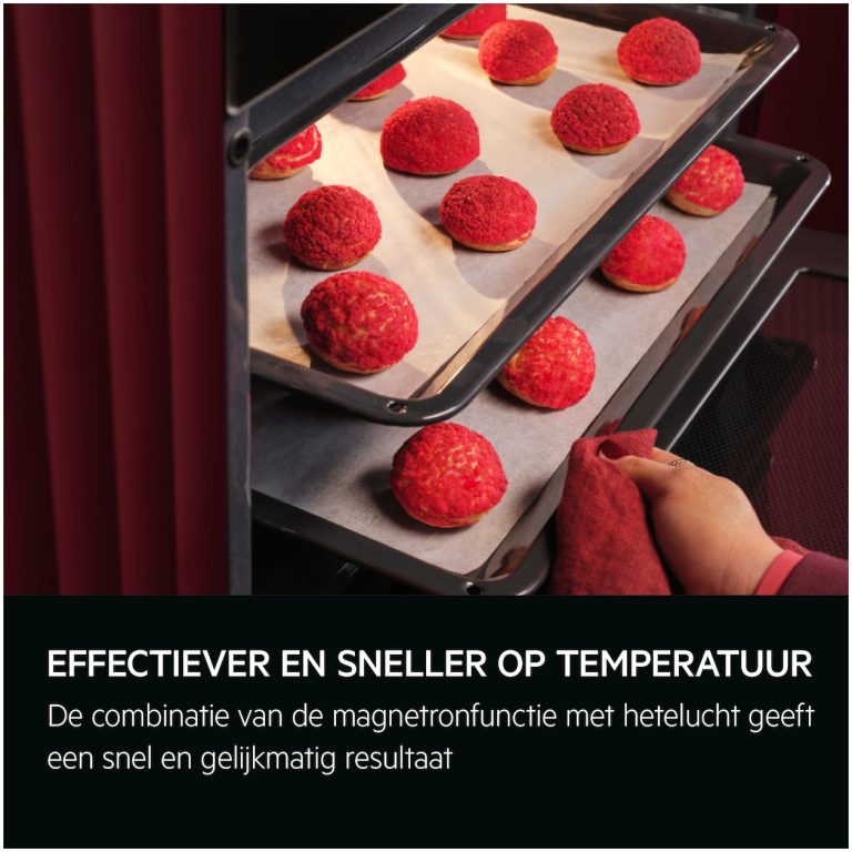 AEG TS5CM25TB Inbouw combi stoomoven Zwart