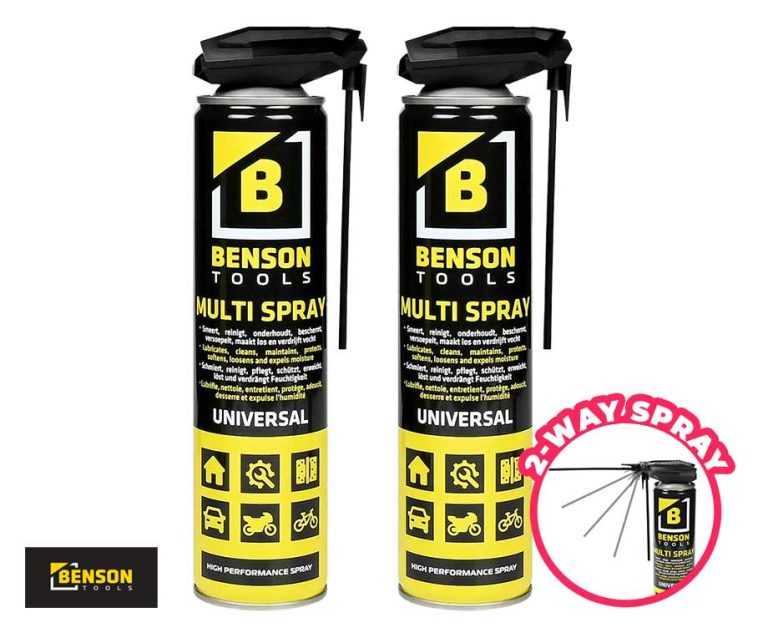 Benson Multi Spray 300 ml Smeert, Reinigt, Verdrijft Vocht