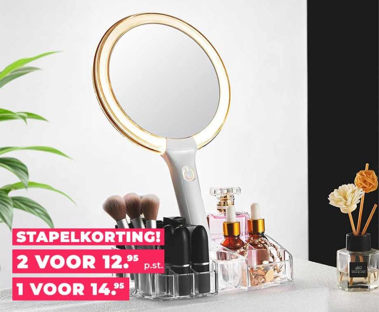 Make-Up Spiegel Met Organizer