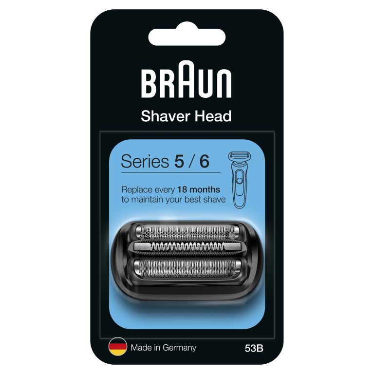 Braun Scheerblad / 53B / Series 5/6 Scheerhoofden Zwart