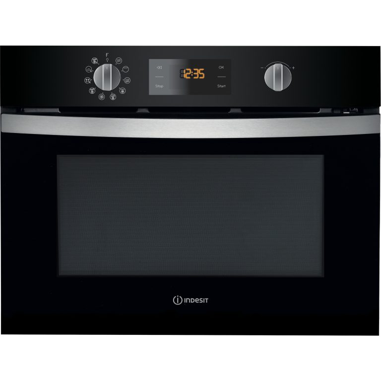 Indesit MWI 3445 BL Inbouw combimagnetrons Zwart