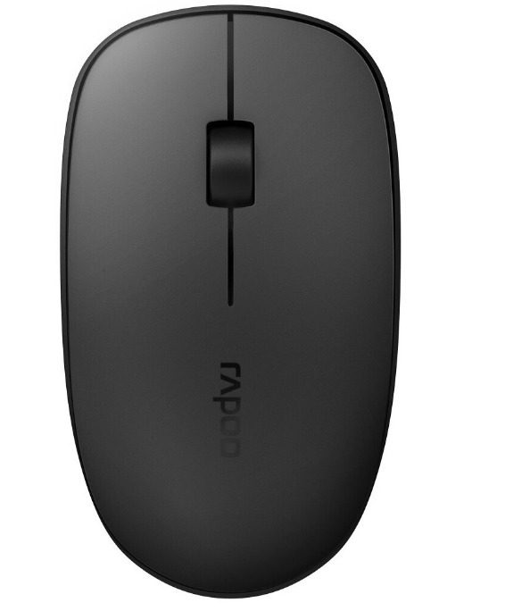 Rapoo M200 Silent Multi-mode Draadloze Muis Muis Zwart