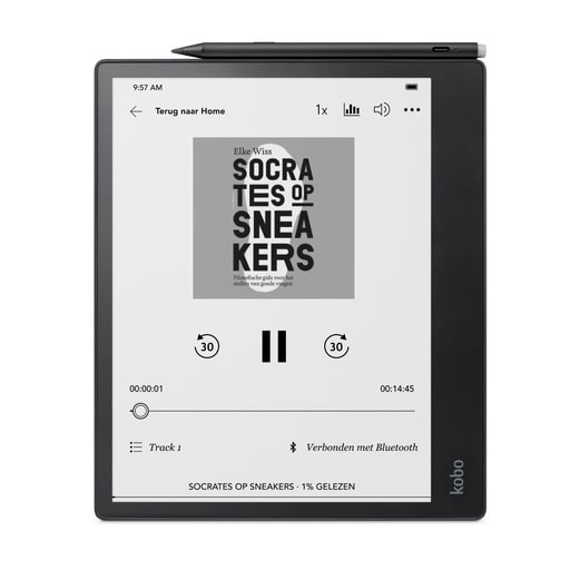 Kobo Elipsa 2E met Kobo stylus 2 E-reader Zwart