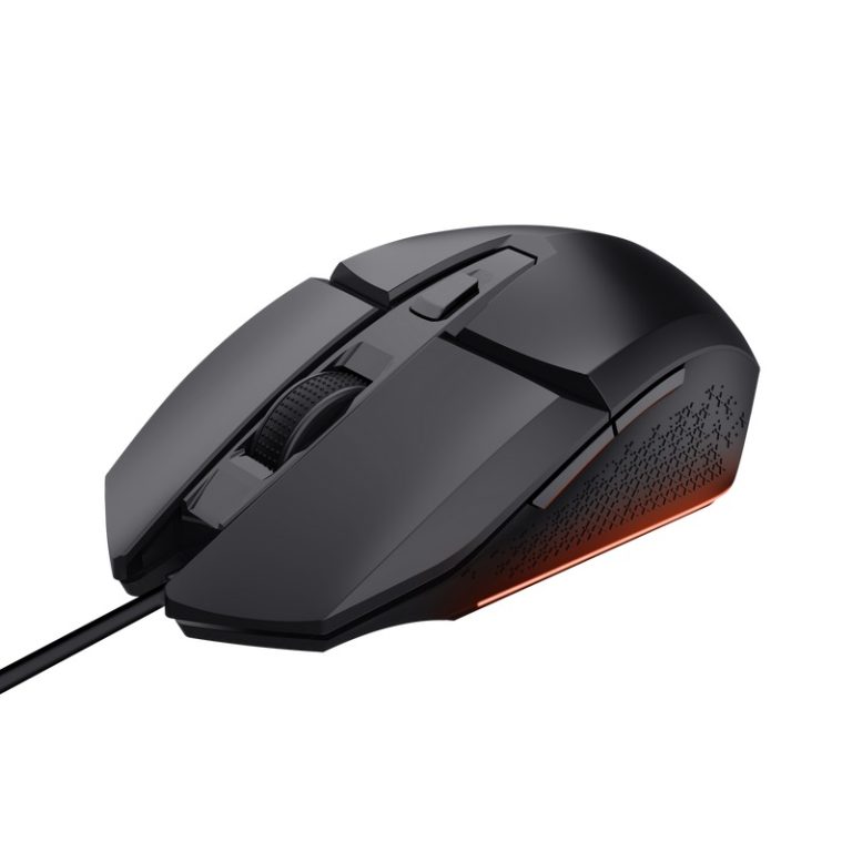 Trust GXT109 FELOX Verlichte draadloze Gaming-muis Muis Zwart