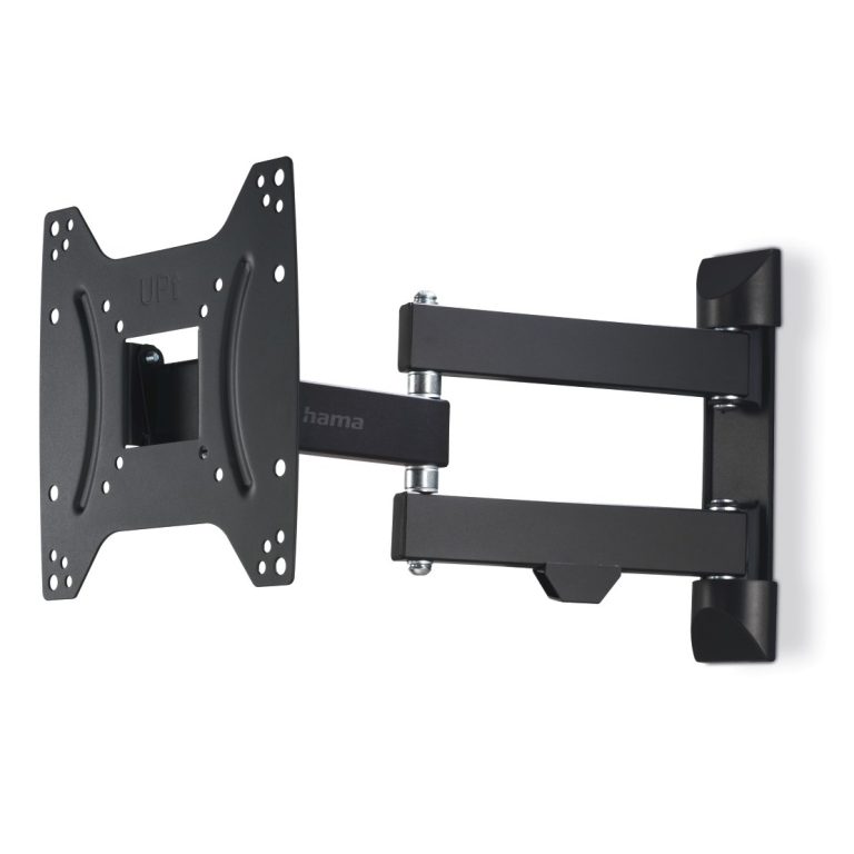 Hama TV Wall Bracket Swivel Tilt Pull-out 122 cm (48) tot 20 kg TV beugel Zwart