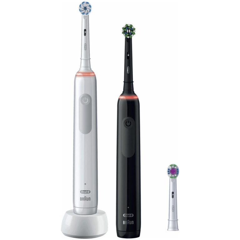 Oral B PRO 3 3900 Duo Tandenborstel Zwart