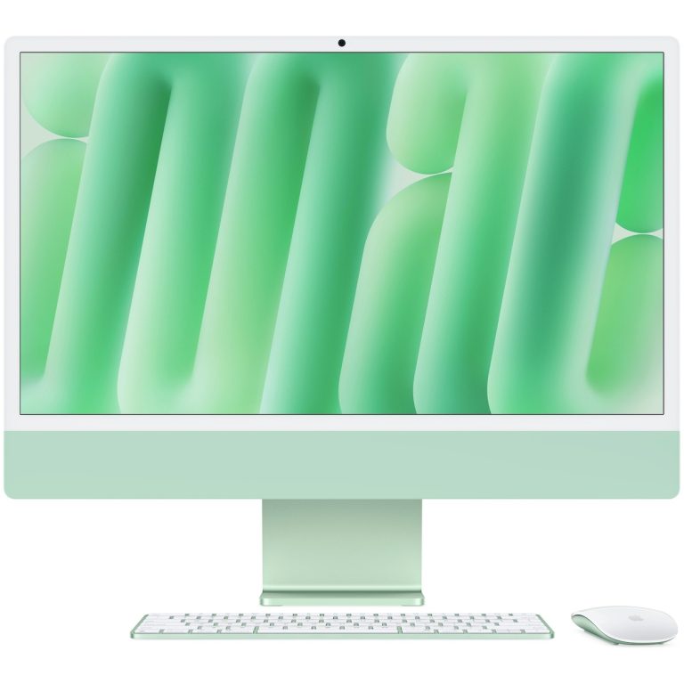 Apple iMac 24 (2024) M4 (8 core CPU/8 core GPU) 16GB/256GB All-in-one PC Groen
