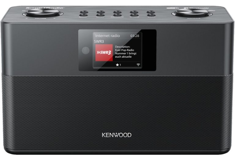 Kenwood CR-ST100 Hybride radio Zwart
