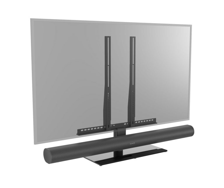 Cavus Module voor Sonos ARC op Cavus tafelstandaard Audio accessoire Zwart