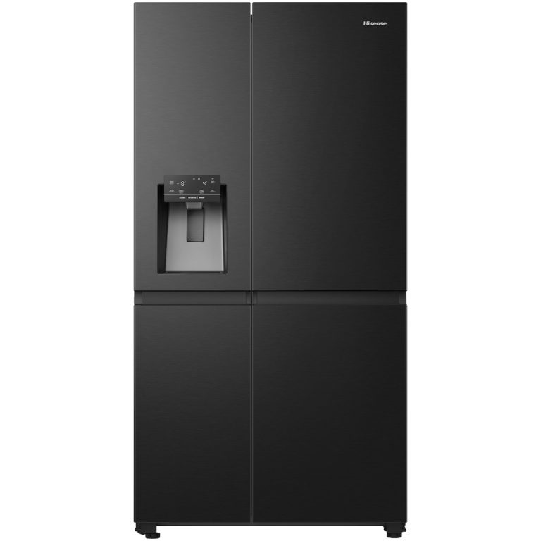 Hisense RS818N4TFC Amerikaanse koelkast Zwart