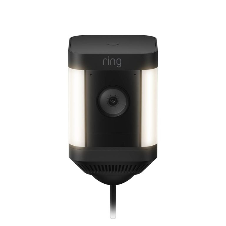 Ring Spotlight Cam Plus Plug-in EU IP-camera Zwart