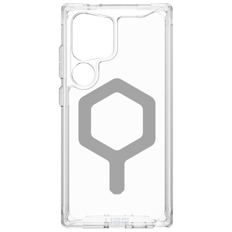 UAG Plyo Pro Backcover Samsung Galaxy S24 Ultra Telefoonhoesje Zilver