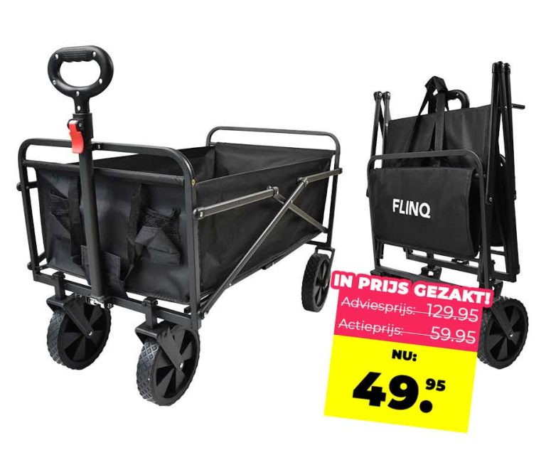 Opvouwbare Bolderkar 100L