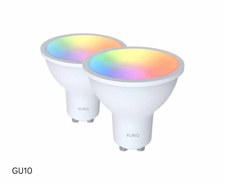 2-Pack Smart Lampen Met Warm Wit En RGB-GU10