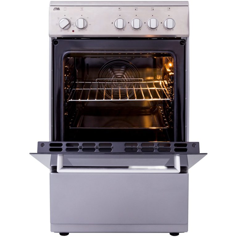 Etna FGV350RVS Gasfornuis Grijs